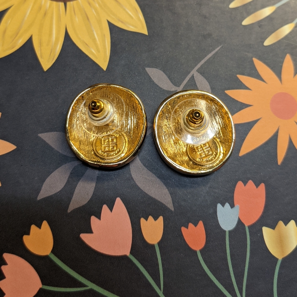 Authentic Givenchy Post Earrings - image 2